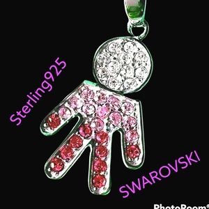 โคSwarovski Crystal's Sterling